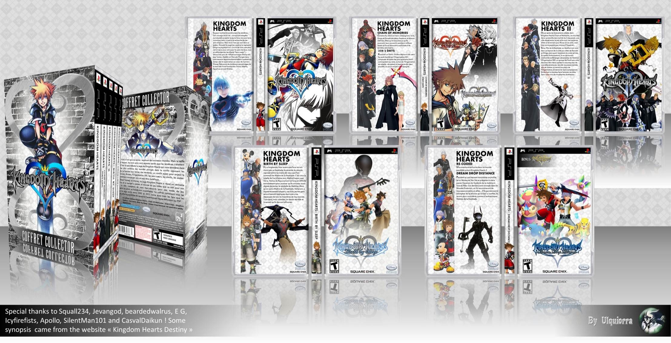 Kingdom Hearts: the Collection box cover