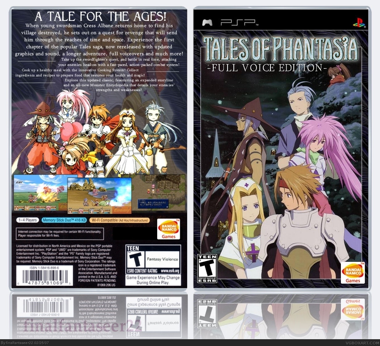 Tales of Phantasia: Full Voice Edition box cover