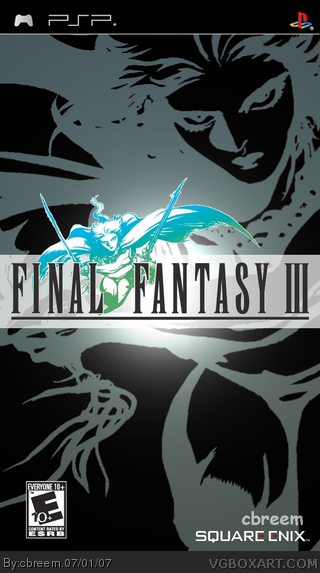 Final Fantasy III: Anniversary Edition box cover