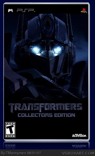 Transformers The Game: Collectors Edition box cover