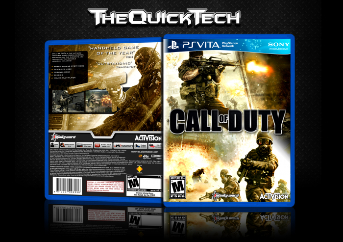 Call Of Duty box art cover