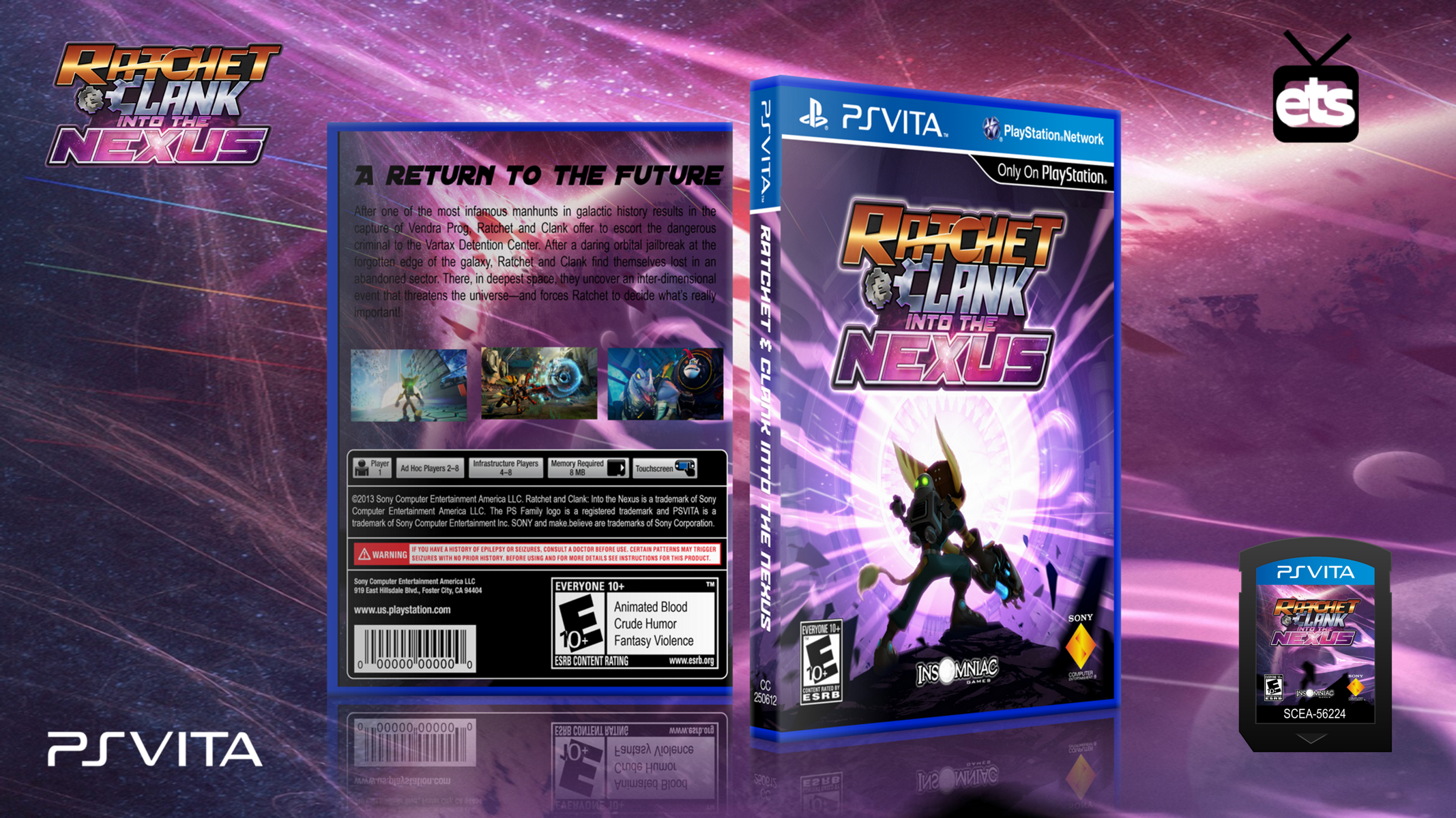 Ratchet & Clank: Into The Nexus box cover