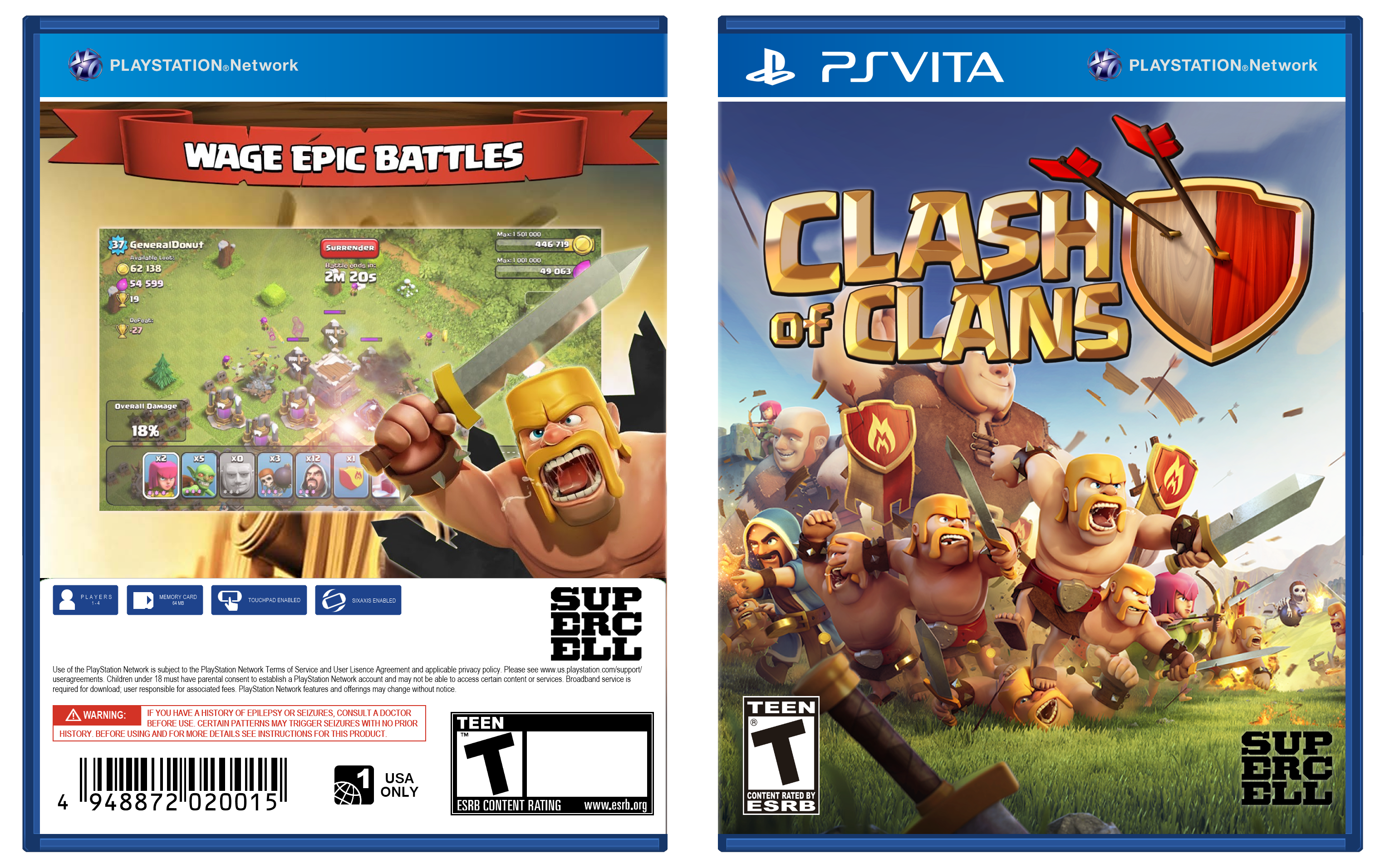 Clash Of Clans box cover