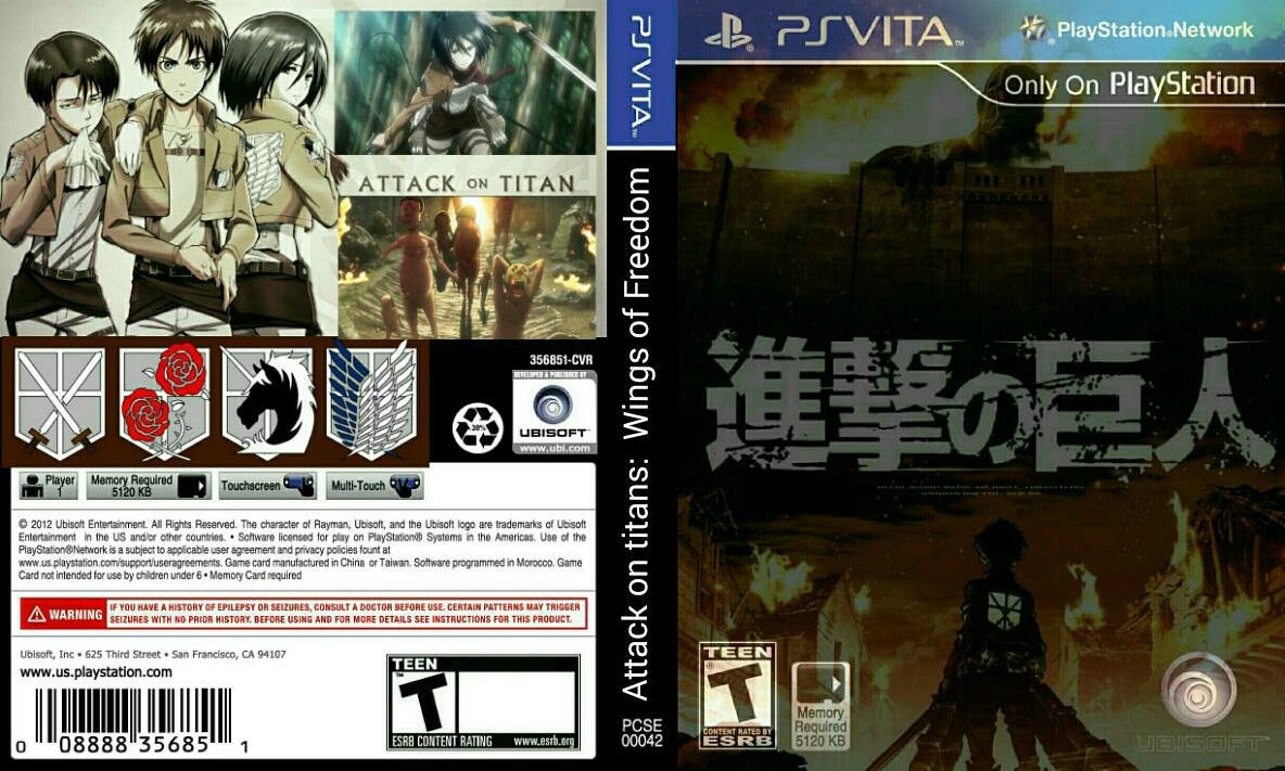 Attack on Titan The Last Wings of Humanity box cover
