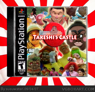 Takeshi's Castle box cover