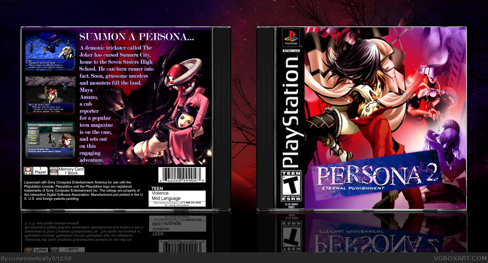 Persona 2: Eternal Punishment box cover