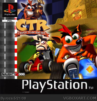 Crash Team Racing (CTR) box cover