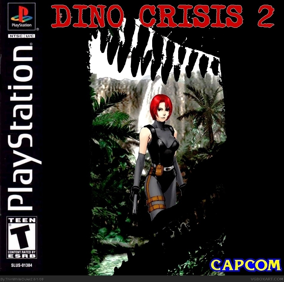 dino crisis 2 box cover