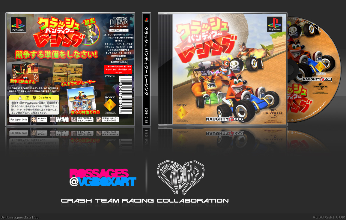 Crash Team Racing box cover