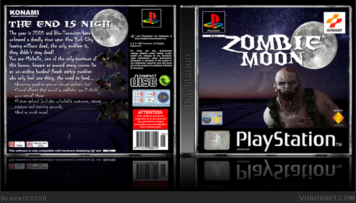 Zombie Moon box art cover