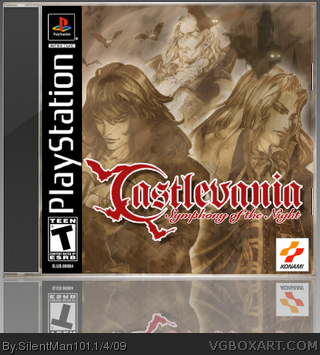 Castlevania: Symphony Of The Night box cover