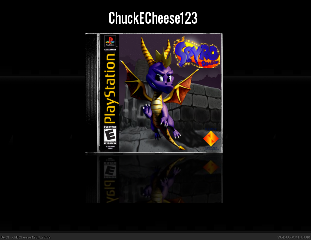 Spyro The Dragon box cover