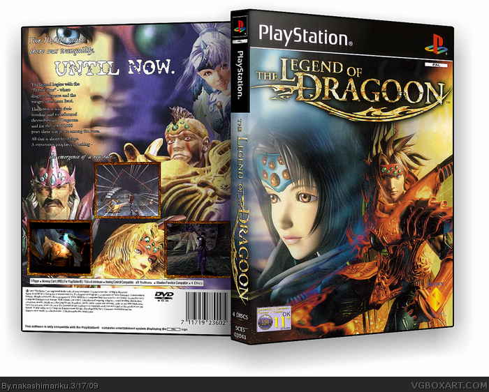 The Legend of Dragoon box art cover