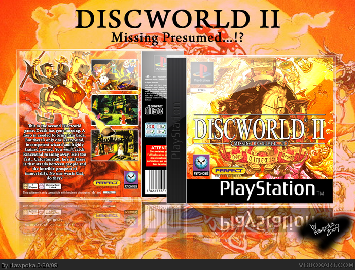 Discworld II: Missing Presumed...!? box art cover