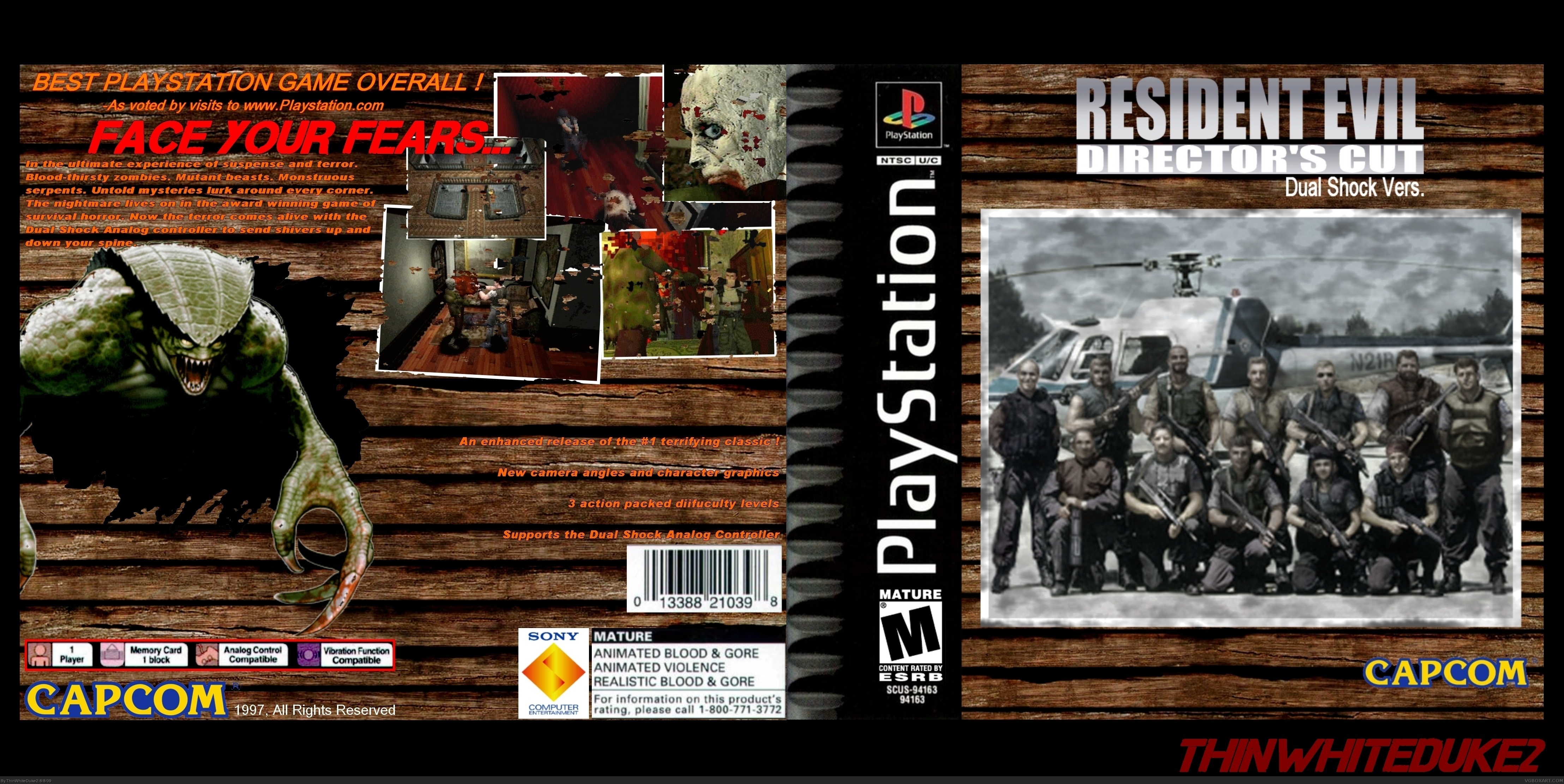 Resident Evil Director's Cut box cover