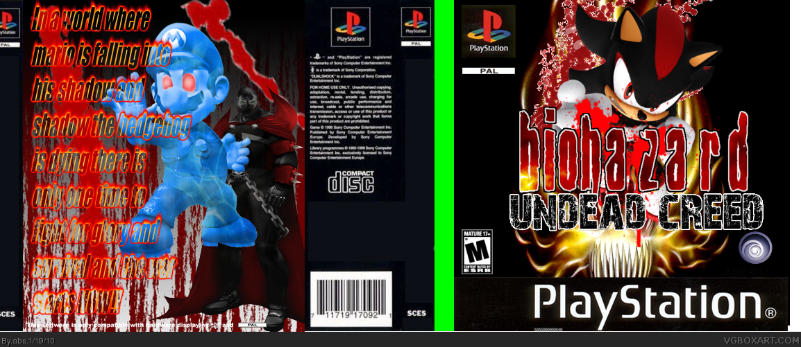 Biohazard Undead Creed box cover