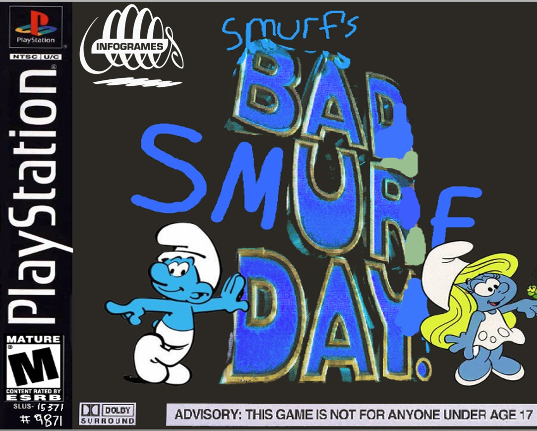 Smurf's Bad Smurf Day box cover