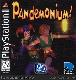 Pandemonium! box cover