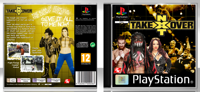 NXT TakeOver box art cover