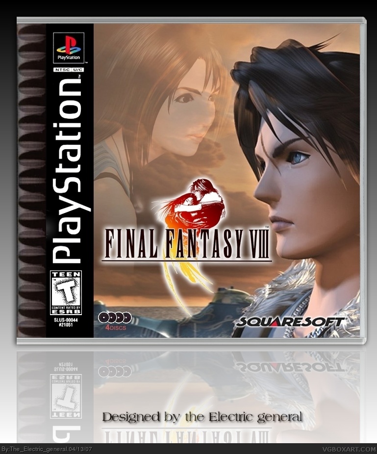 Final Fantasy VIII box cover