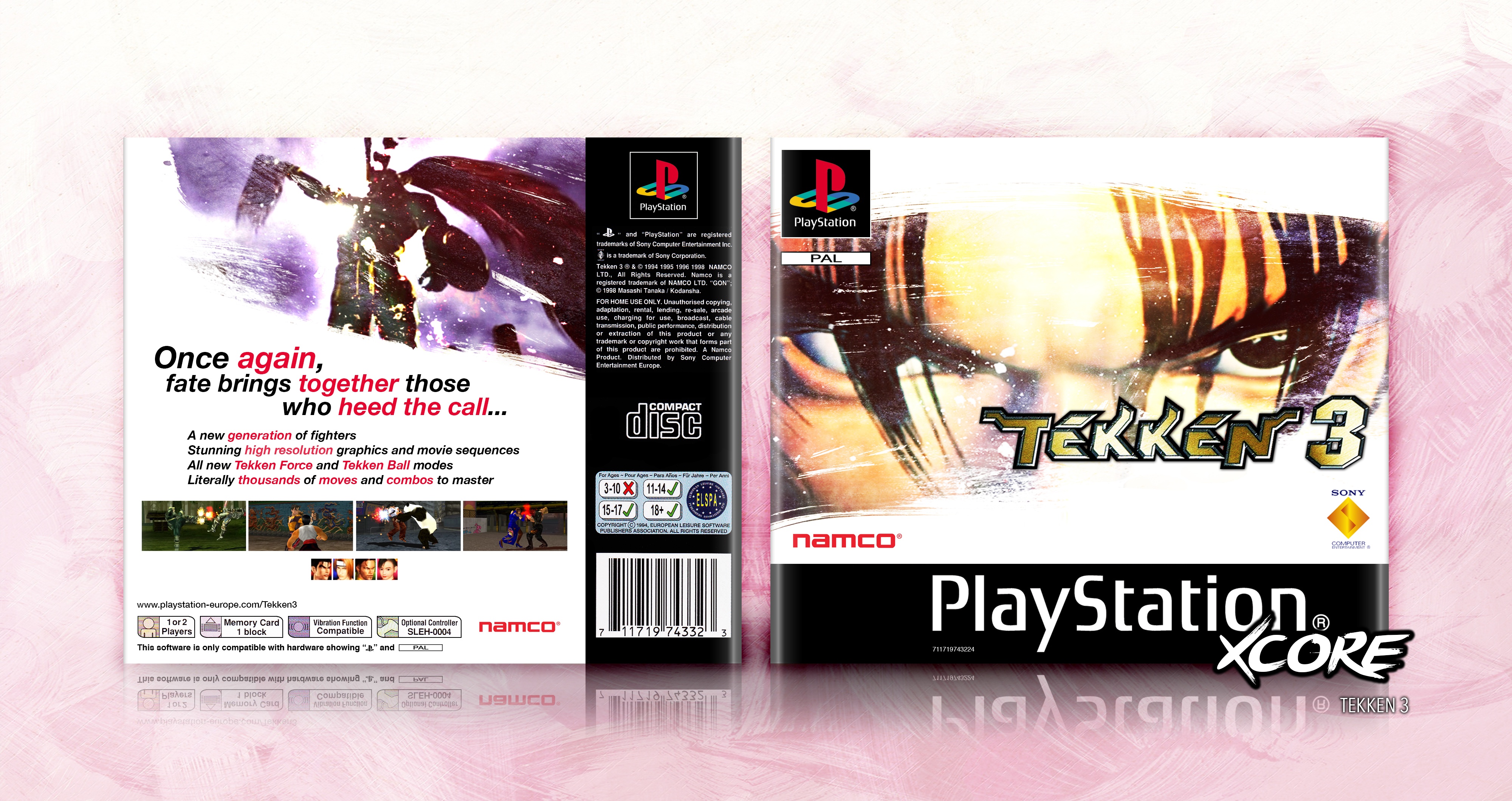 Tekken 3 box cover