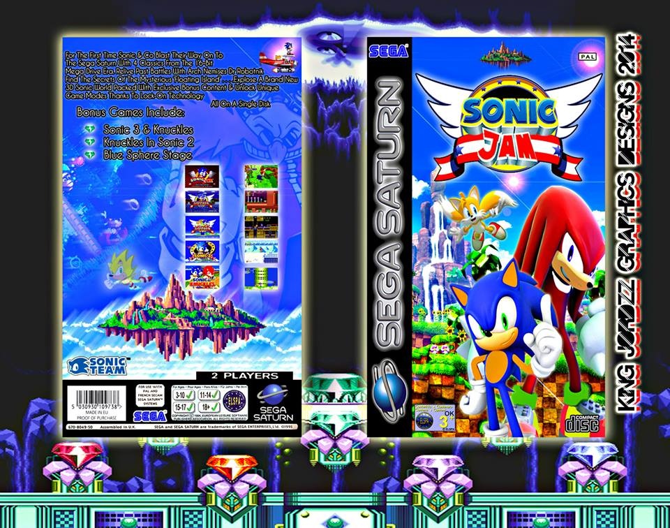 Sonic Jam box cover