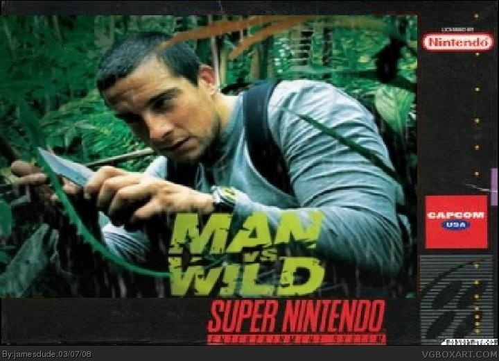 Man vs Wild box cover