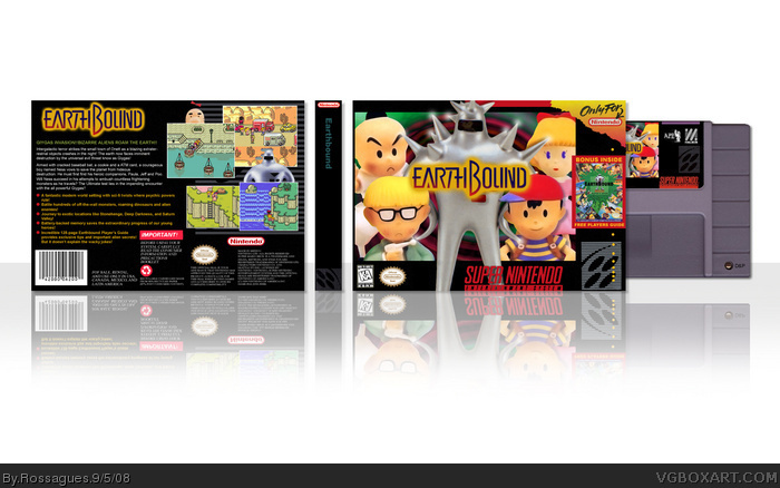 EarthBound box art cover