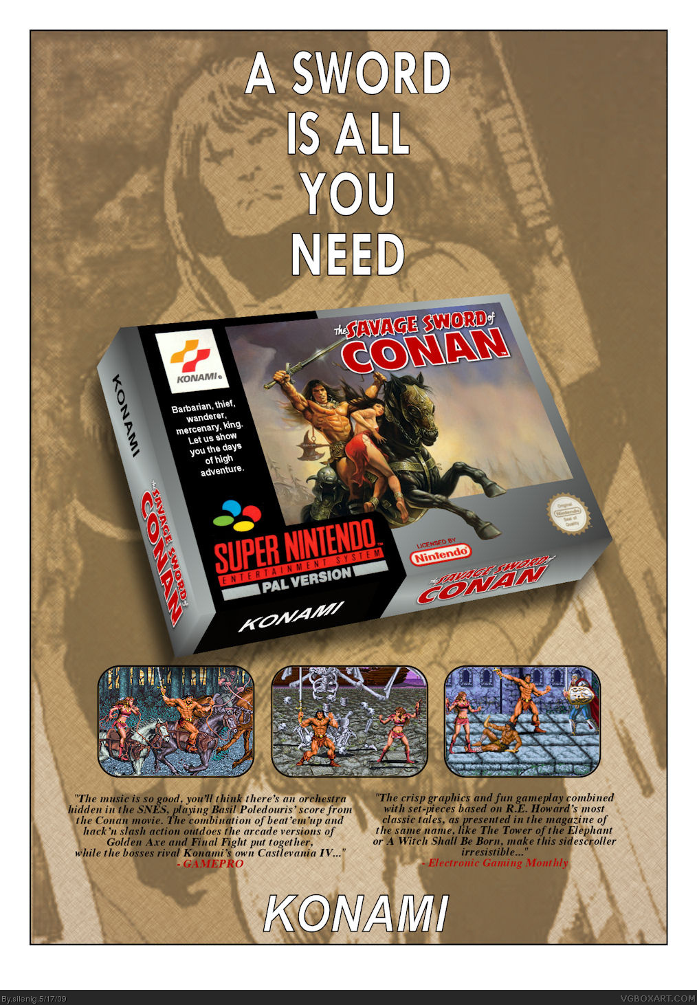 The Savage Sword of Conan box cover
