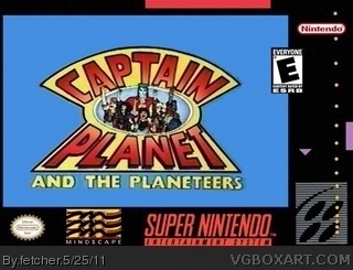 Captain Planet and the Planeteers box cover