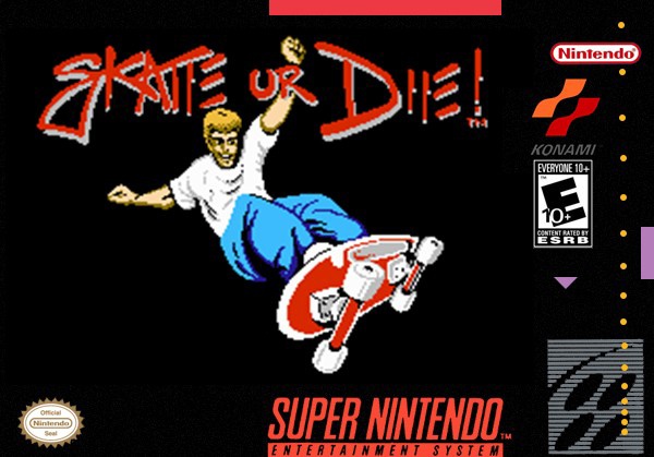 Skate or Die! box cover