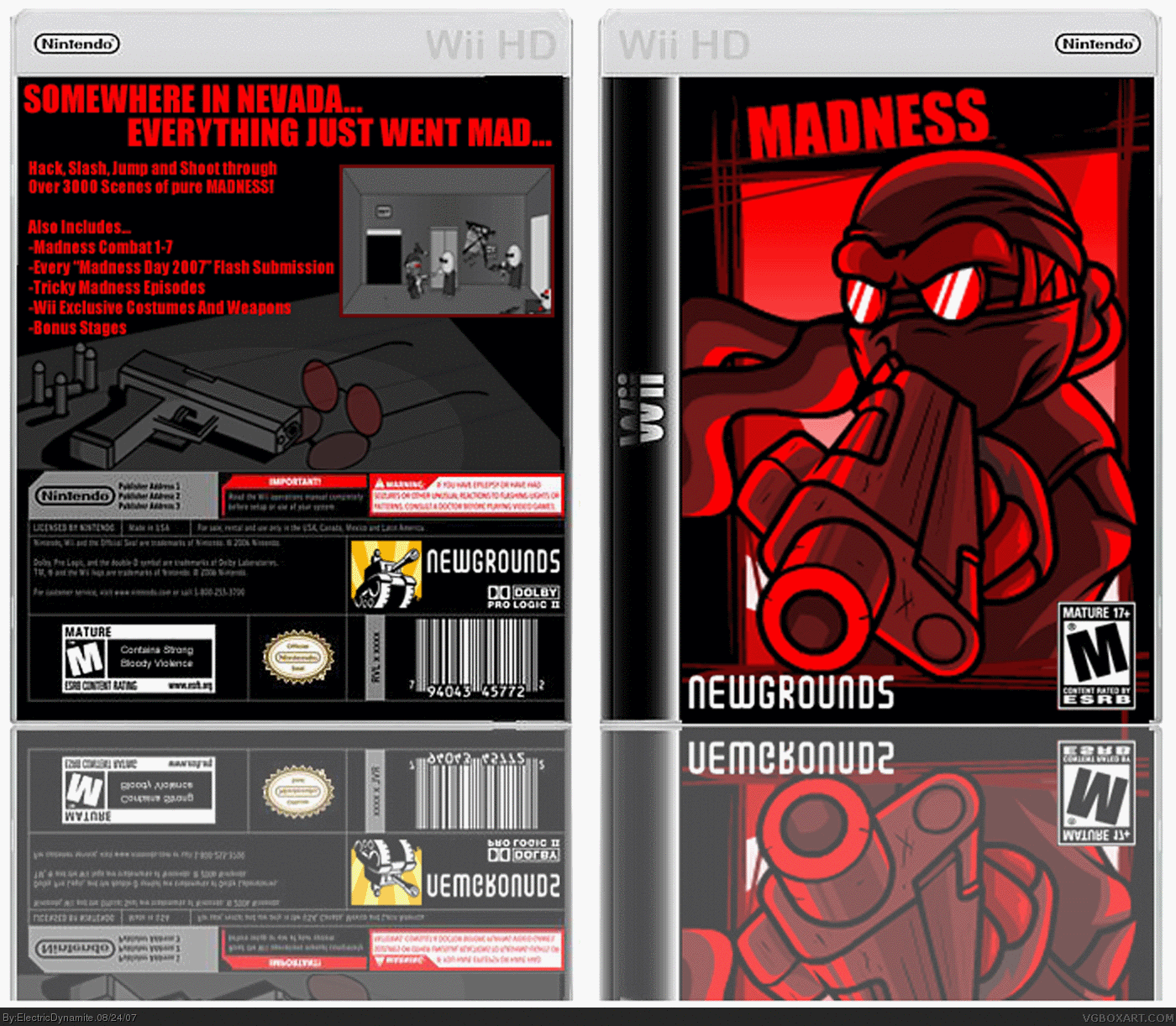 Madness box cover