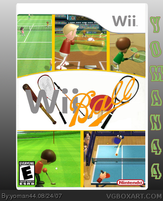 Wii Ball box cover