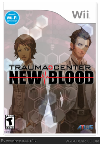 Trauma Center: New Blood box cover