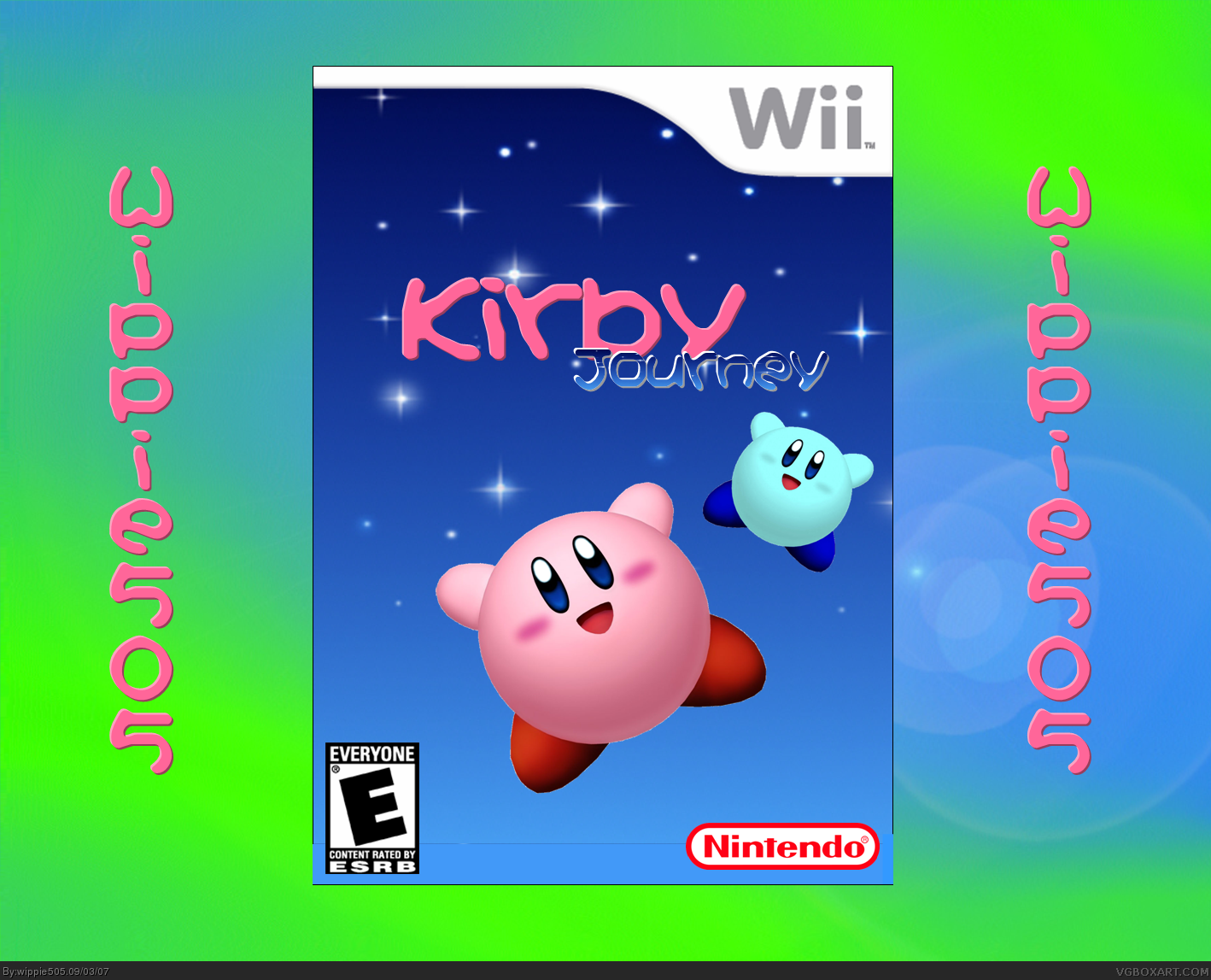 Kirby Journey box cover