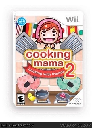 Cooking Mama 2: Cooking With Friends box cover