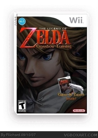 The Legend of Zelda: Crossbow Training box art cover