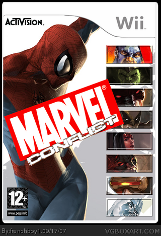 Marvel Conflict box cover