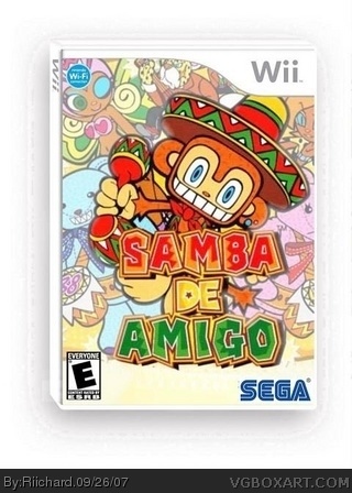 Samba de Amigo box cover