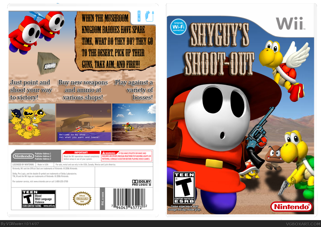 Shyguy's Shoot-out box cover