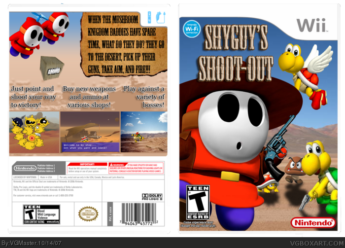 Shyguy's Shoot-out box art cover