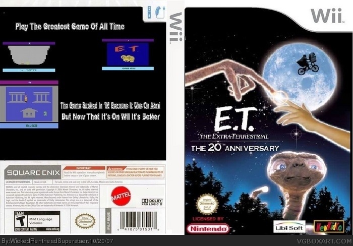 ET box art cover