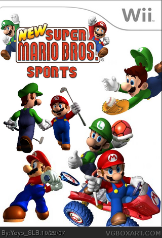 New Super Mario Bros. Sports box cover