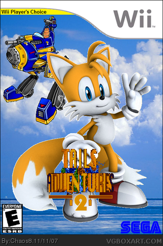 Tails Adventure 2 box cover