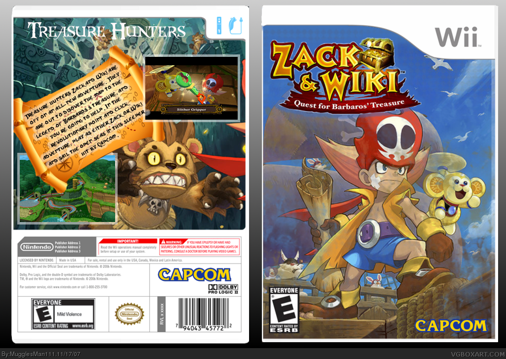 Zack And Wiki: Quest For Barbaros' Treasure box cover