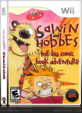 Calvin and Hobbes; The Big Comic Book Adventure box cover