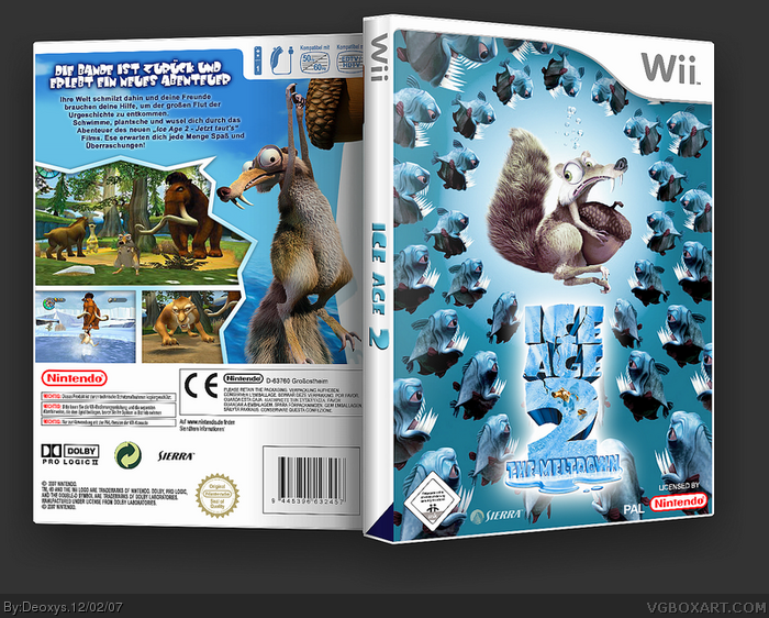 Ice Age 2: The Meltdown box art cover