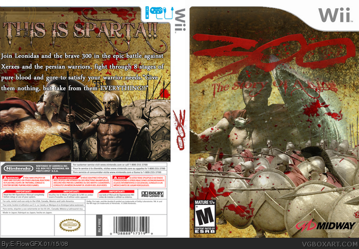 300: The Story Of A King box art cover