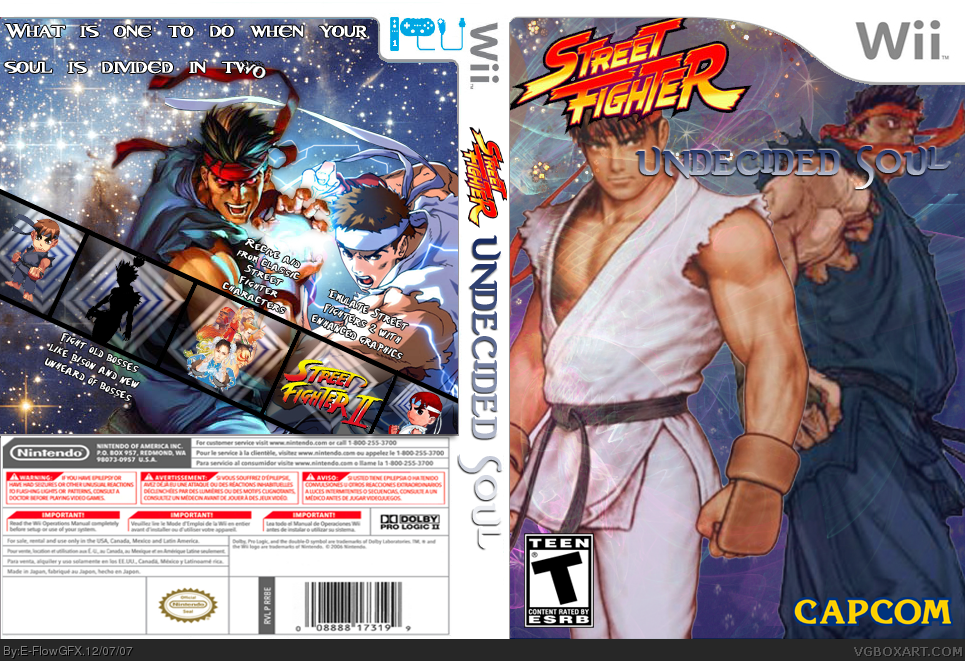 Street Fighters: Undecided Soul box cover