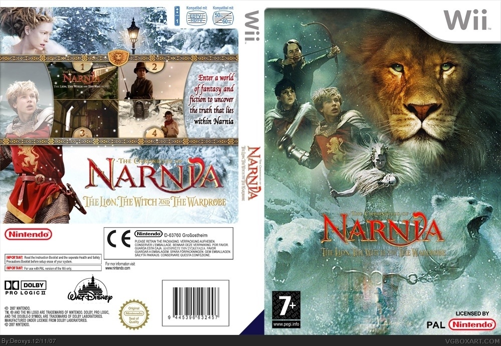 The Chronicles of Narnia box cover